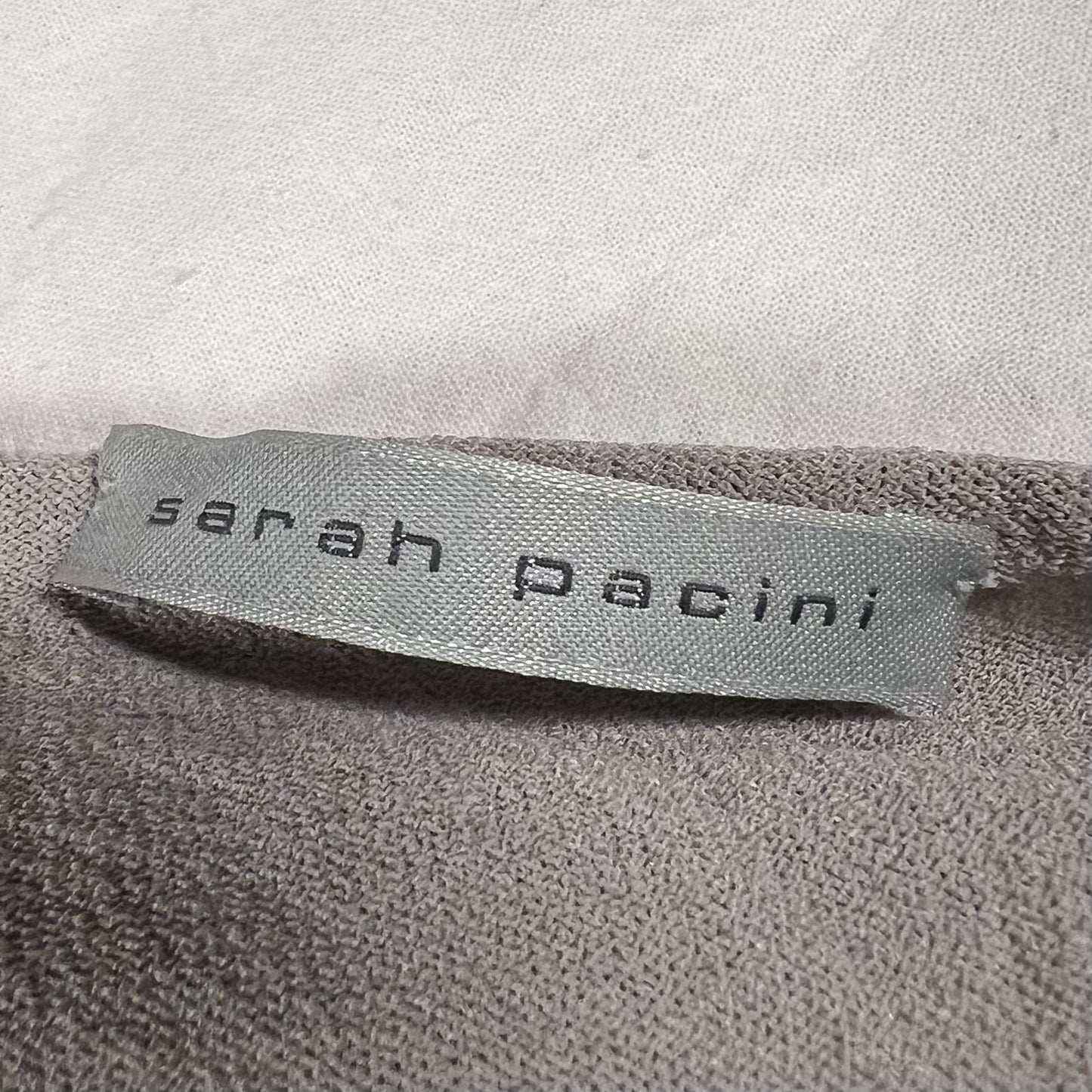Y2K Sarah Pacini Deconstructed Wrap top Techwear Apocalyptic Neutral Subversive Asymmetrical Minimalist Modular Top