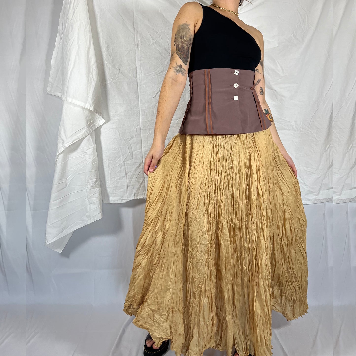 Biche de Bere Corset Belt Underbust Corset Y2K Whimsigoth Balletcore Avant Garde Layering Piece