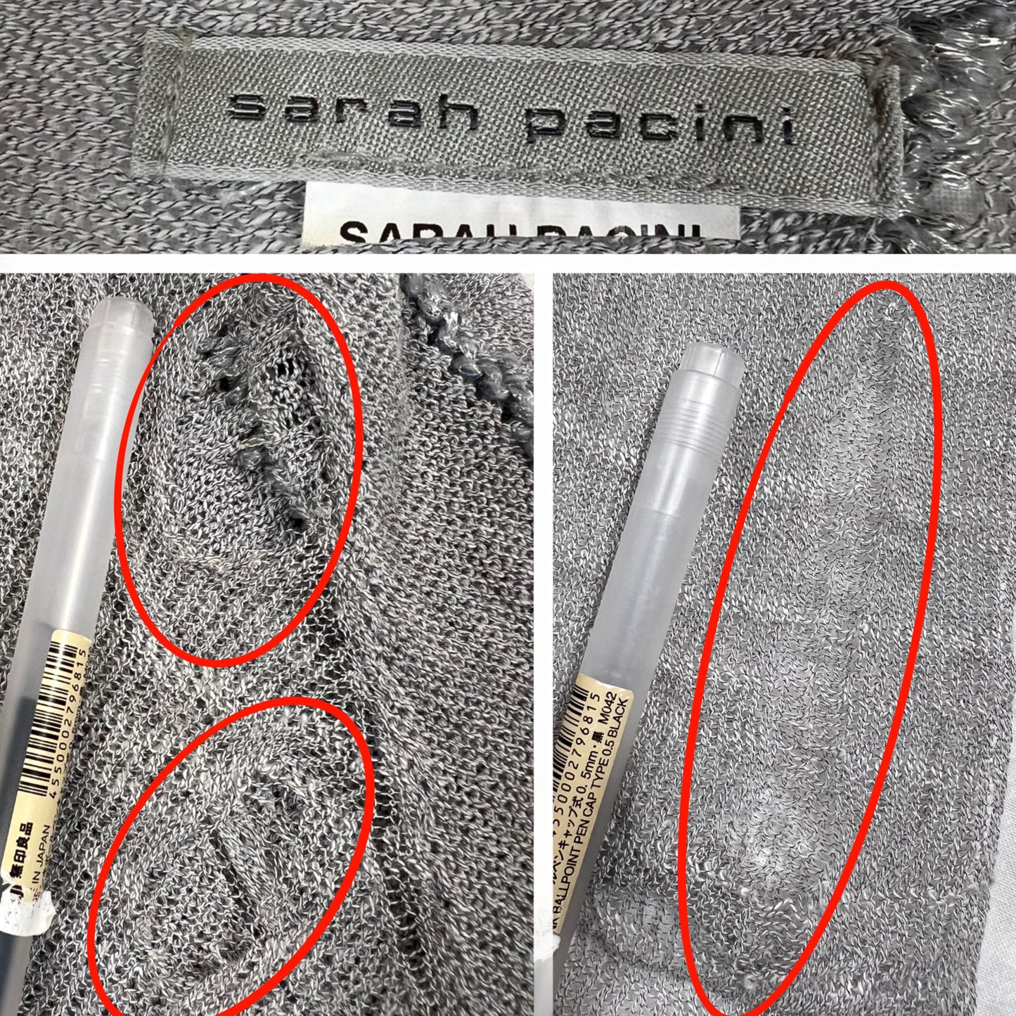Sarah Pacini Y2K Modular Deconstructed Knit Top Wrap and Tie Apocalyptic Coquette Balletcore Ethereal Cardigan