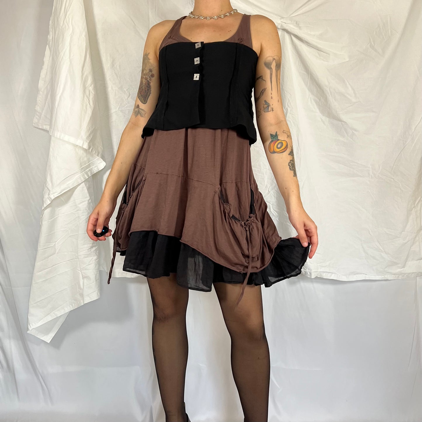 Biche de Bere Y2K Utility Techwear Whimsigoth Corset Belt Underbust Corset Avant Garde Layering Piece