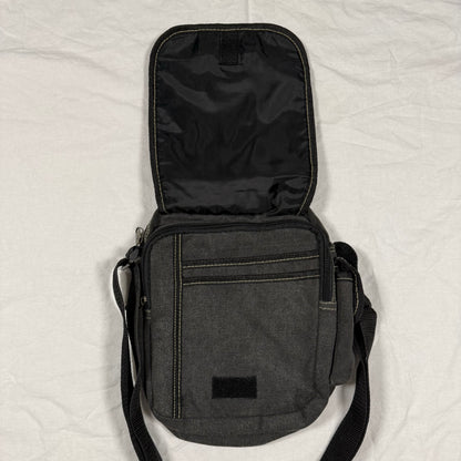 Y2K Vintage Diesel Canvas Cargo Crossbody Bag – Minimal Techwear Utility