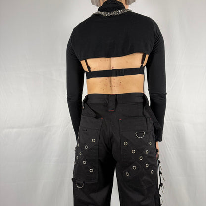 Y2K Cop Copine Cropped Turtleneck Bolero – Layering Shrug