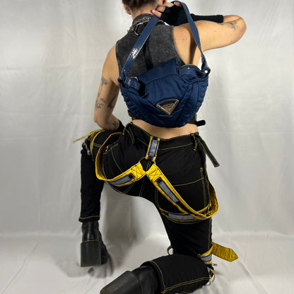 Y2K Diesel Puffer &amp; Vinyl Baguette Bag – Limited Sample Piece