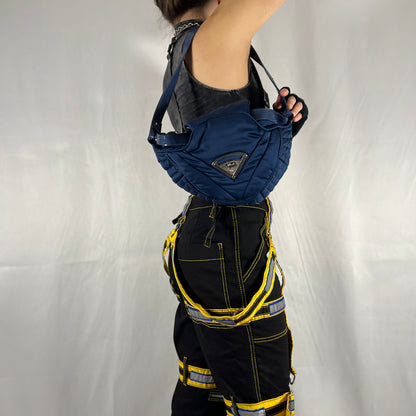 Y2K Diesel Puffer &amp; Vinyl Baguette Bag – Limited Sample Piece