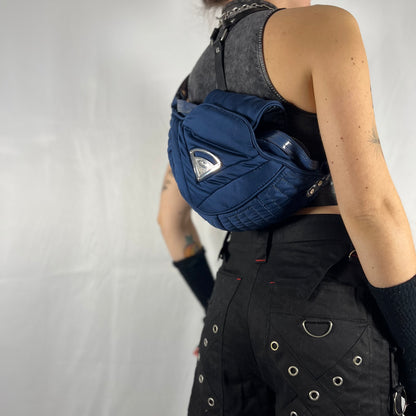 Y2K Diesel Puffer &amp; Vinyl Baguette Bag – Limited Sample Piece