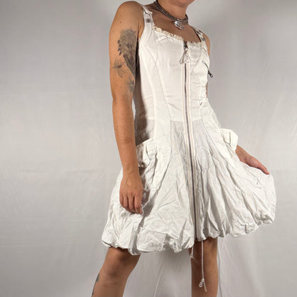 Vintage Marithé + François Girbaud Parachute Bubble Dress – Y2K Archive