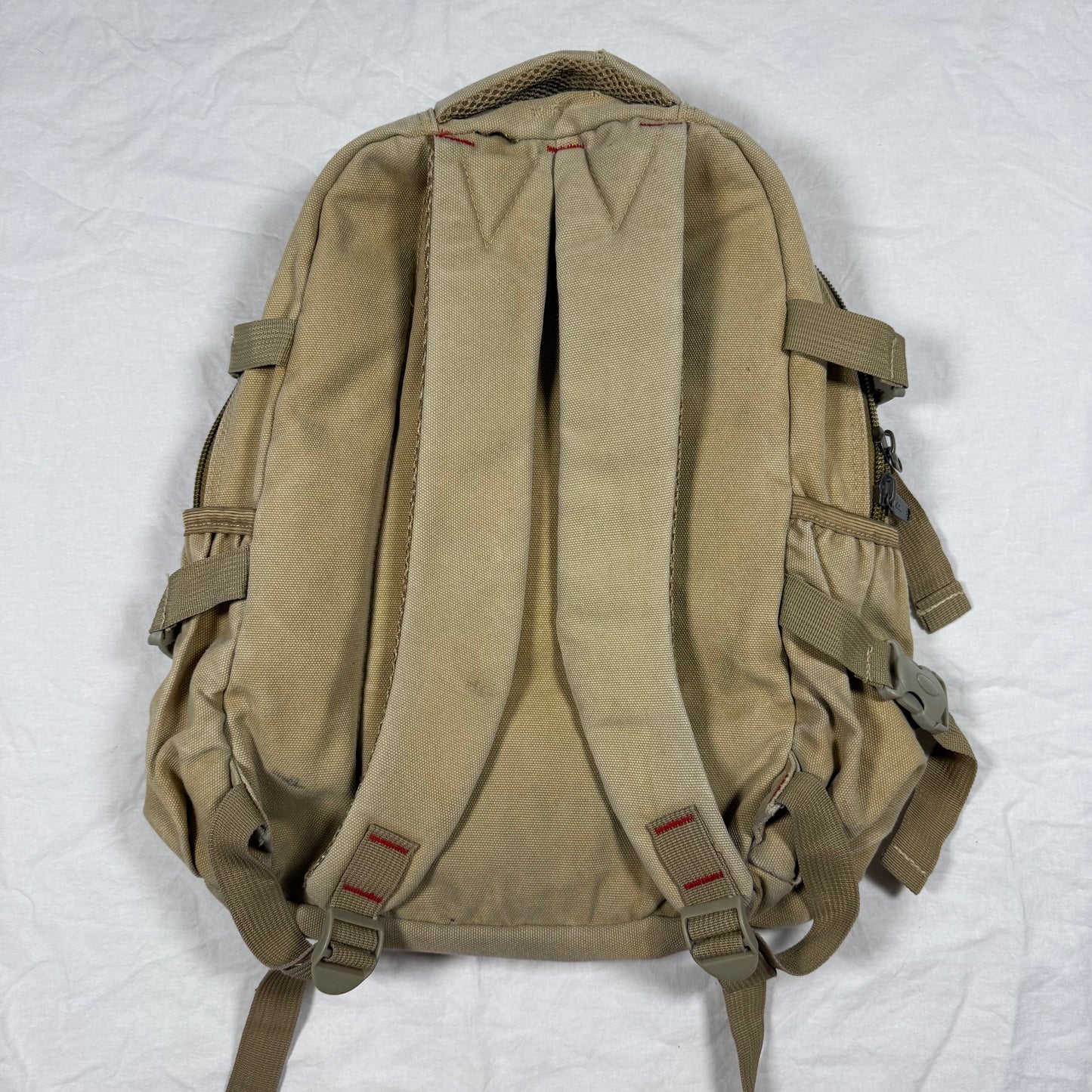 Vintage Diesel Backpack Y2K Techwear Military Gorpcore Cargo Bag School Bag Utility Work Bag