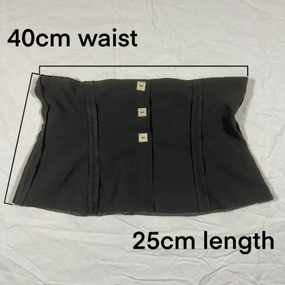 Y2K Biche de Bère Exposed Seam Corset Belt – Underbust Layering