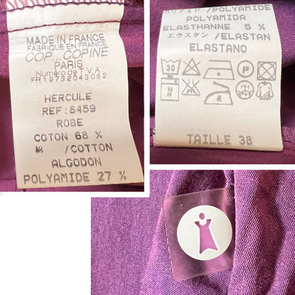 Y2K Cop Copine Utility Maxi Dress – Electric Berry