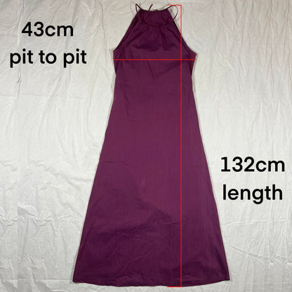 Y2K Cop Copine Utility Maxi Dress – Electric Berry