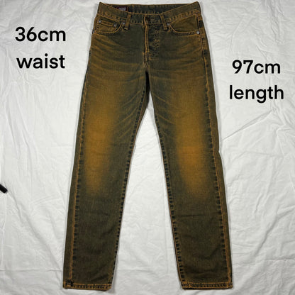 Y2K Something Edwin Japanese Denim Straight Leg Jeans – Dirty Wash