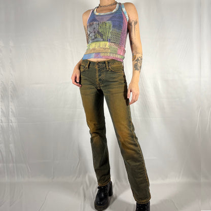 Y2K Something Edwin Japanese Denim Straight Leg Jeans – Dirty Wash