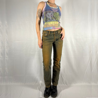 Y2K Something Edwin Japanese Denim Straight Leg Jeans – Dirty Wash
