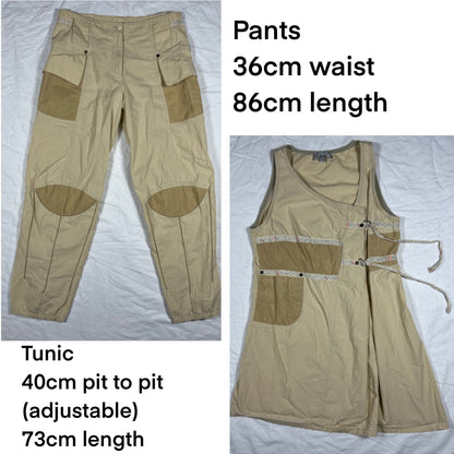 Y2K Cop Copine 2026 Utility Pant Set – Modular Techwear