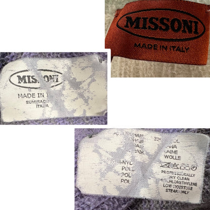 90’s Missoni Mohair Knit Sweater Ombre Pastel V-Neck Fairy Light academia Coquette Sweater Top