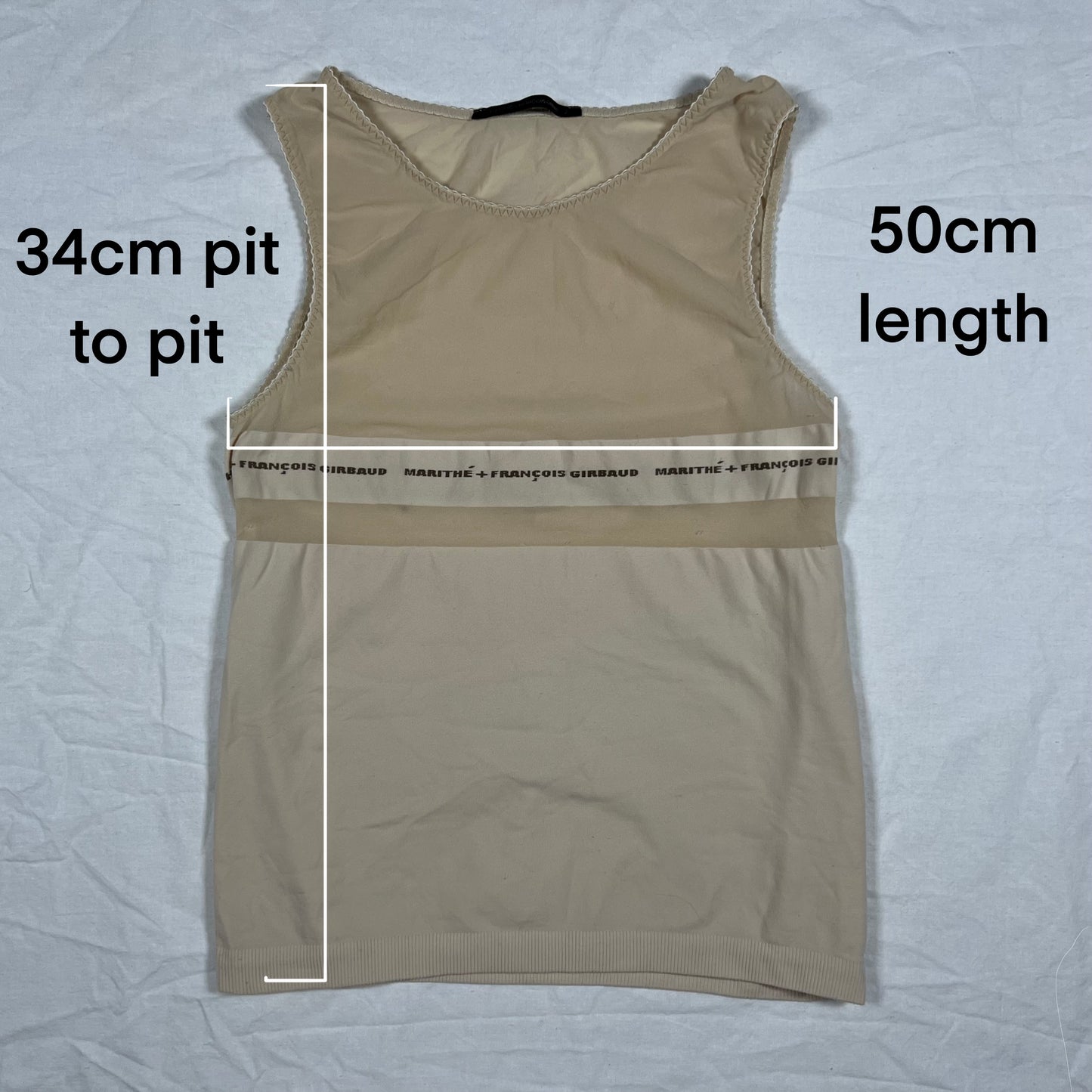 Y2K Marithe Francois Girbaud Sheer Mesh Tank Top Utility Techwear Subversive Cyber Rave Top