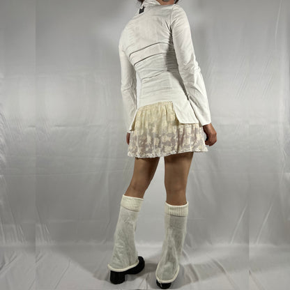 Y2K Biche de Bère Cut-Out High Neck Top – Avant-Garde Techwear