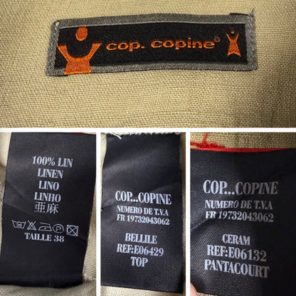 Y2K Vintage Cop Copine 3-Piece Linen Set — Archival Co-Ord