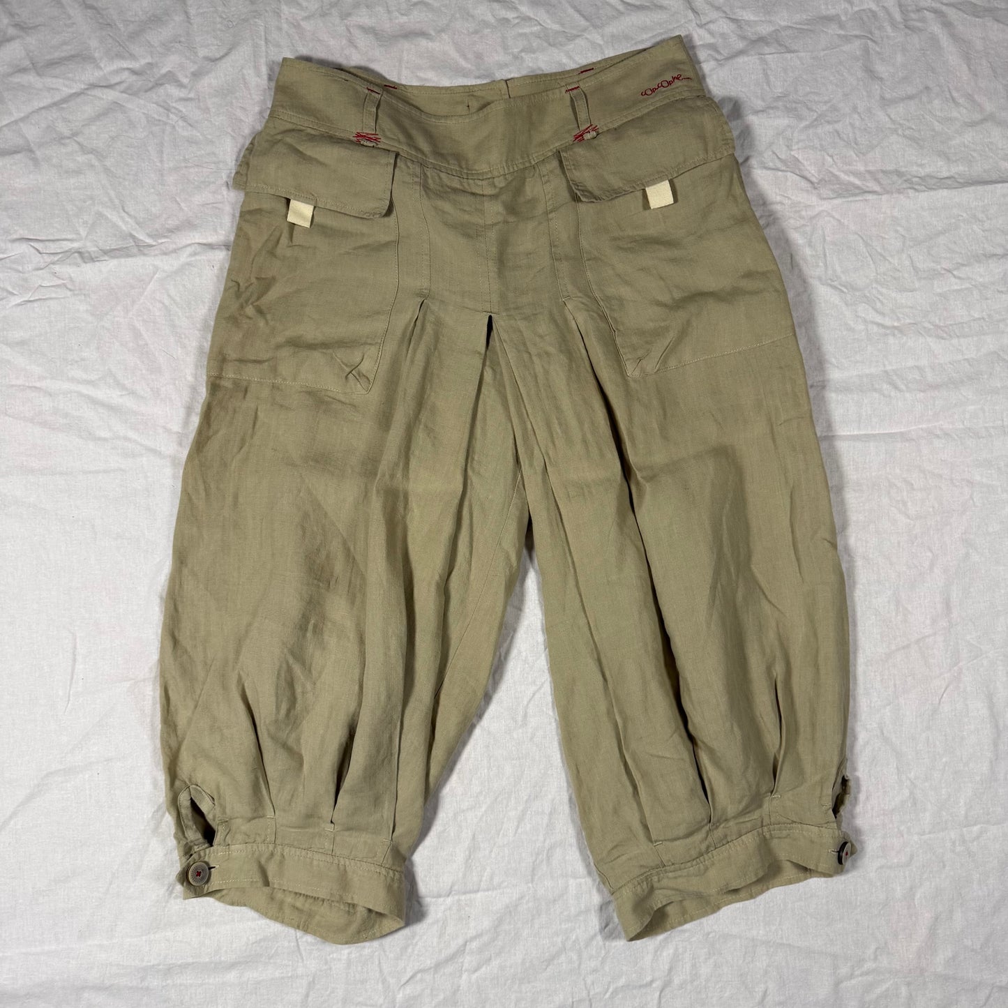 Y2K Vintage Cop Copine 3-Piece Linen Set — Archival Co-Ord