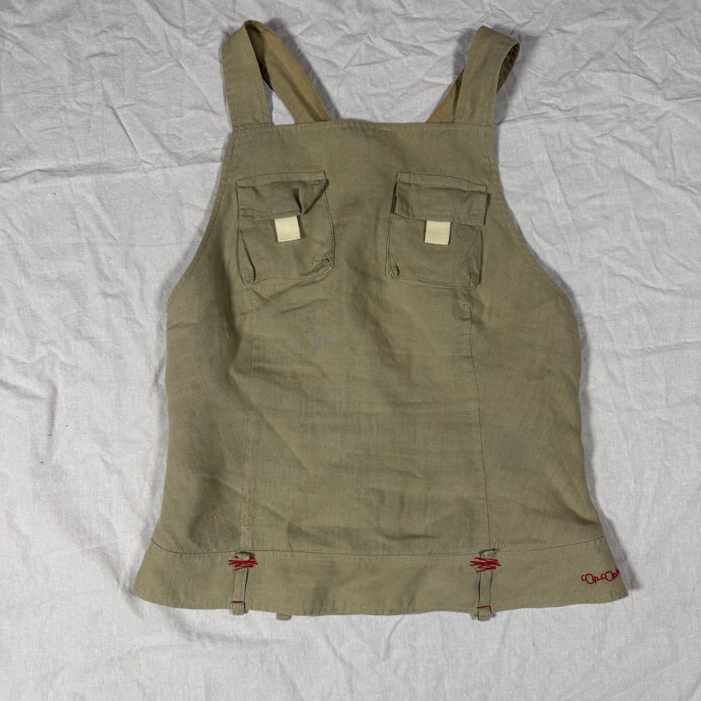 Y2K Vintage Cop Copine 3-Piece Linen Set — Archival Co-Ord
