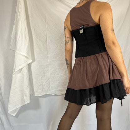 Y2K Biche de Bère Exposed Seam Corset Belt – Underbust Layering