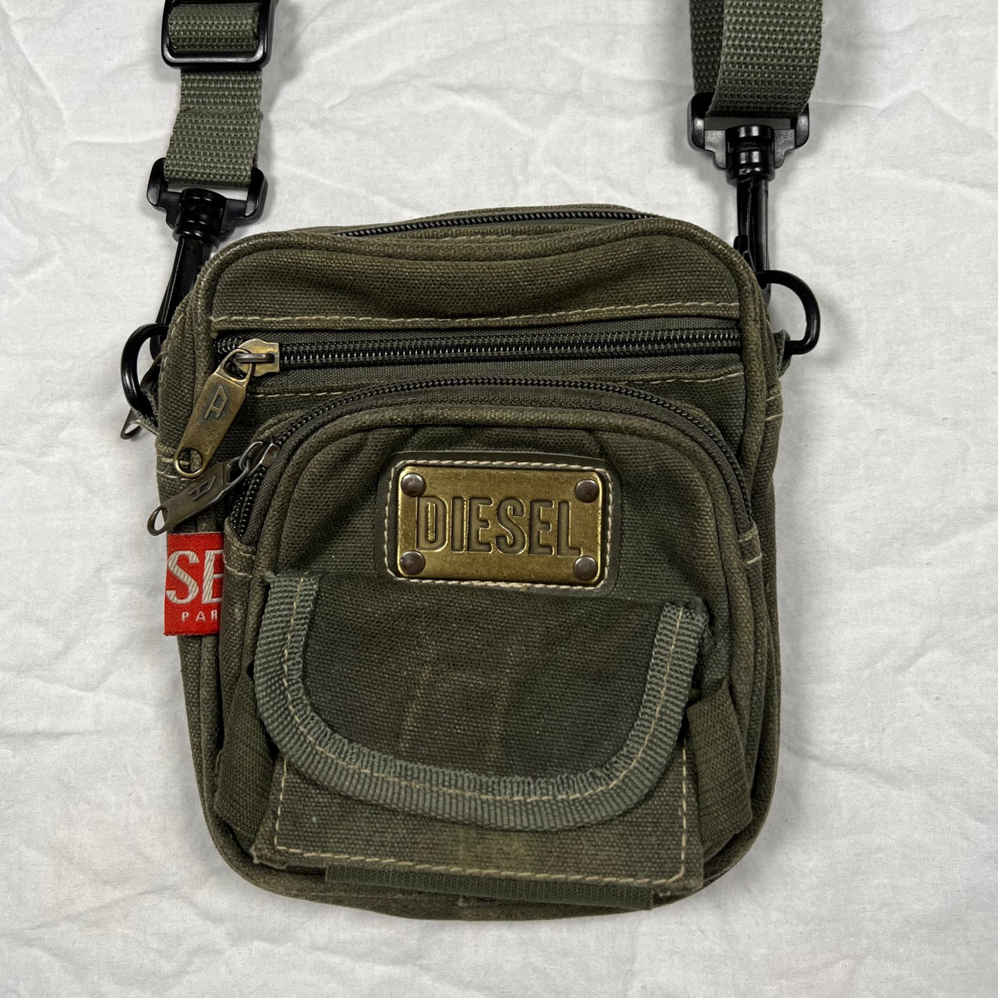 Y2K Diesel Bag Techwear Gorpcore Cyber Utility Cargo Mini Bag