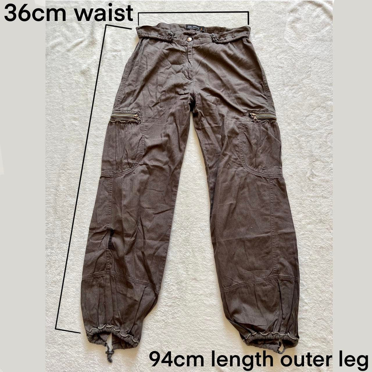 Cop Copine Cargo Pants Y2K Cyber Neutral Utility Techwear Gorpcore Pants