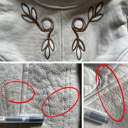 Y2K Diesel Shearling Penny Lane Coat – Embroidered Details