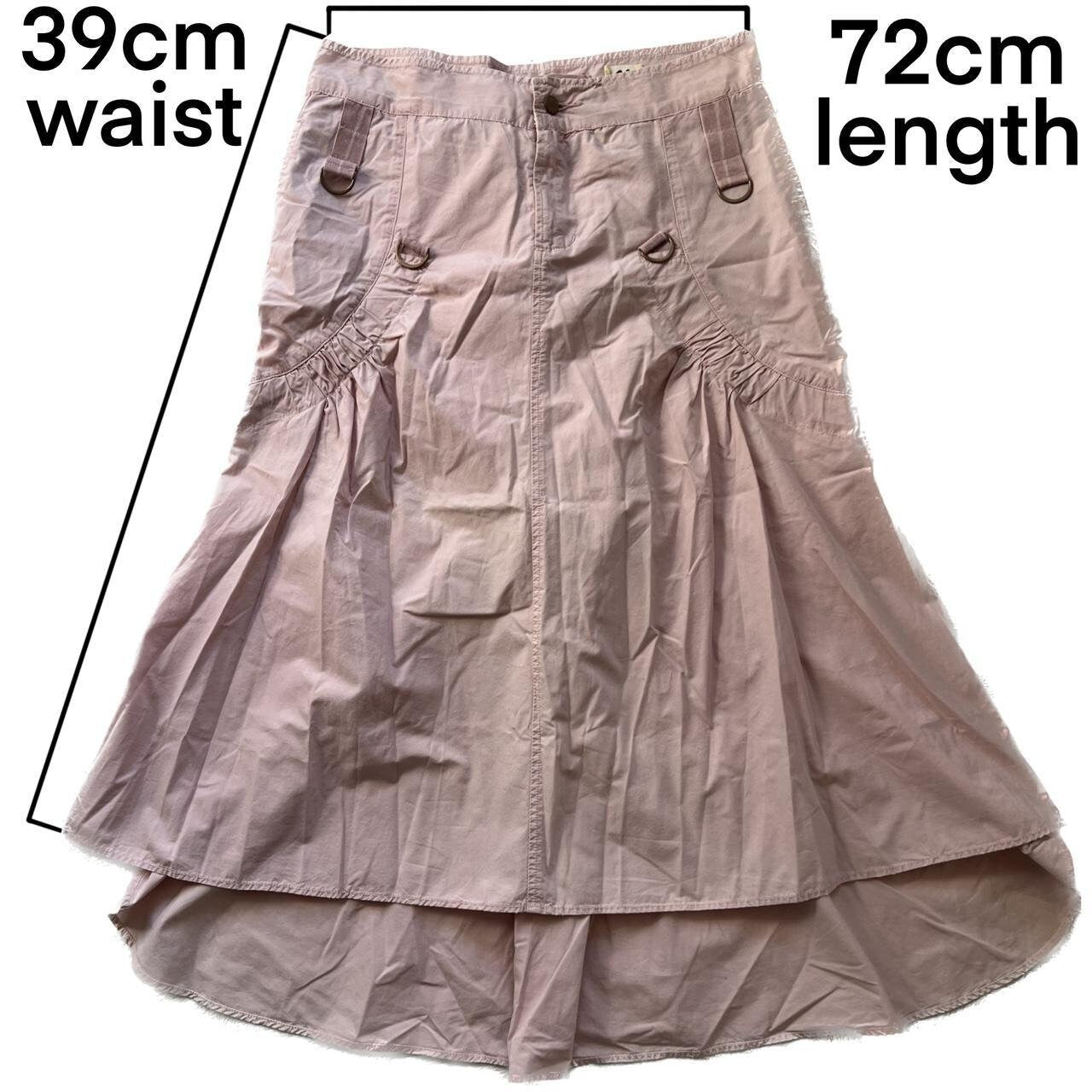 Cyber Y2K Cargo Techwear Pastel Goth Apocalyptic Da-Nang Skirt