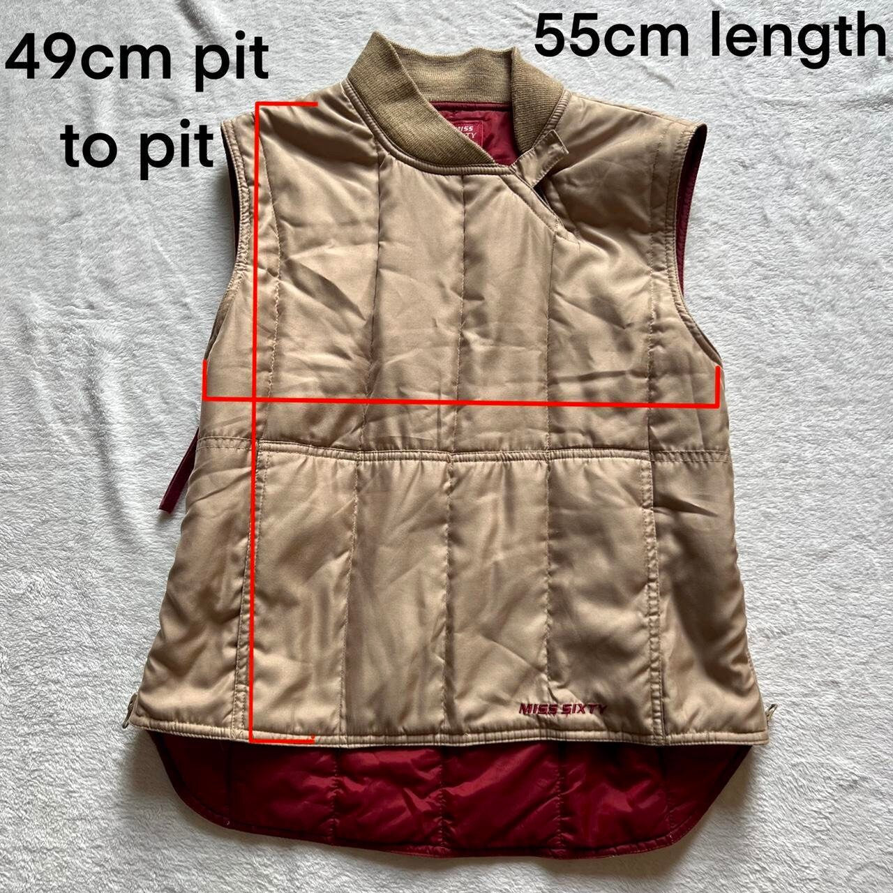 Cyber Y2K Miss Sixty Gorpcore Techwear Utility Puffer Vest