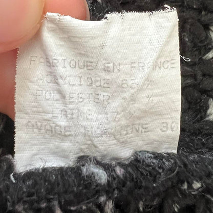 90s French-Made Wool Blend Turtleneck Sweater Vest