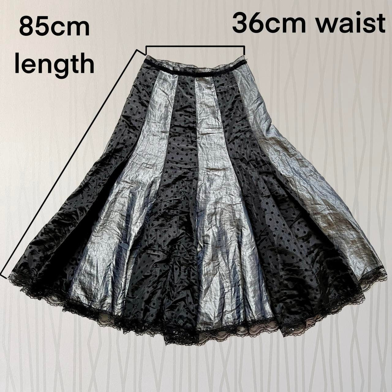 Y2K Cyber Goth Halloween Skirt Mesh Metallic Layered Lace Whimsigoth Skirt