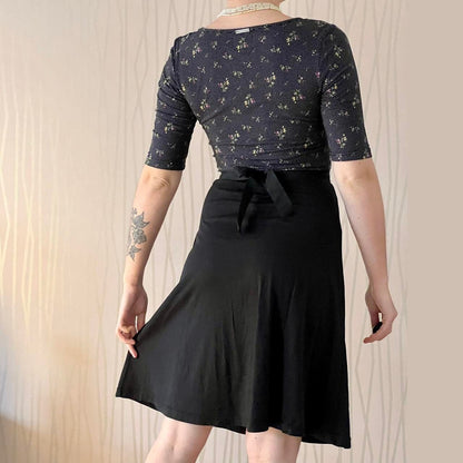 Y2K Vive Maria A-Line Dress – Lace Sweetheart Neckline