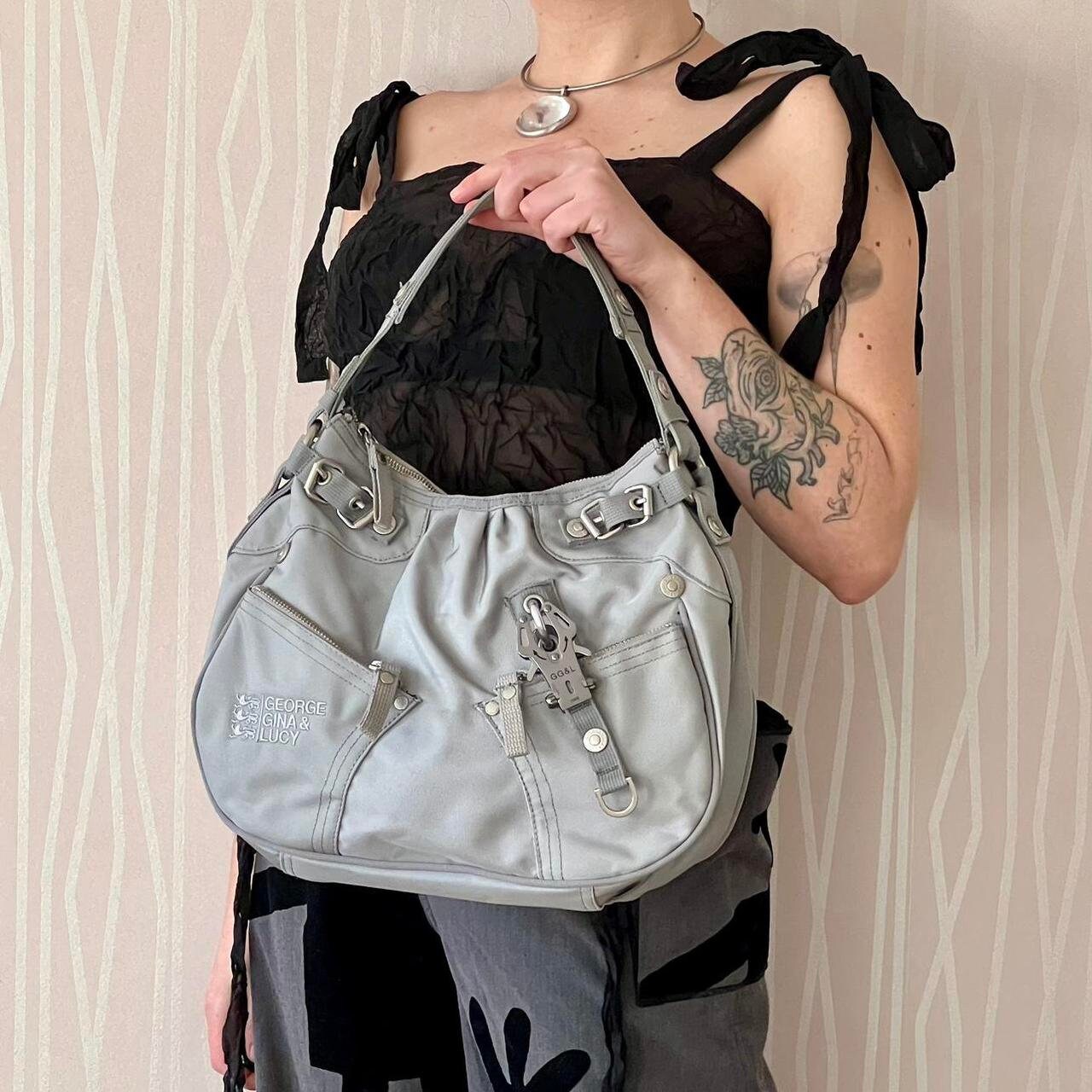 Vintage George Gina & Lucy Bag Utility Techwear Cyber Cargo Gorpcore GGL Shoulder Bag