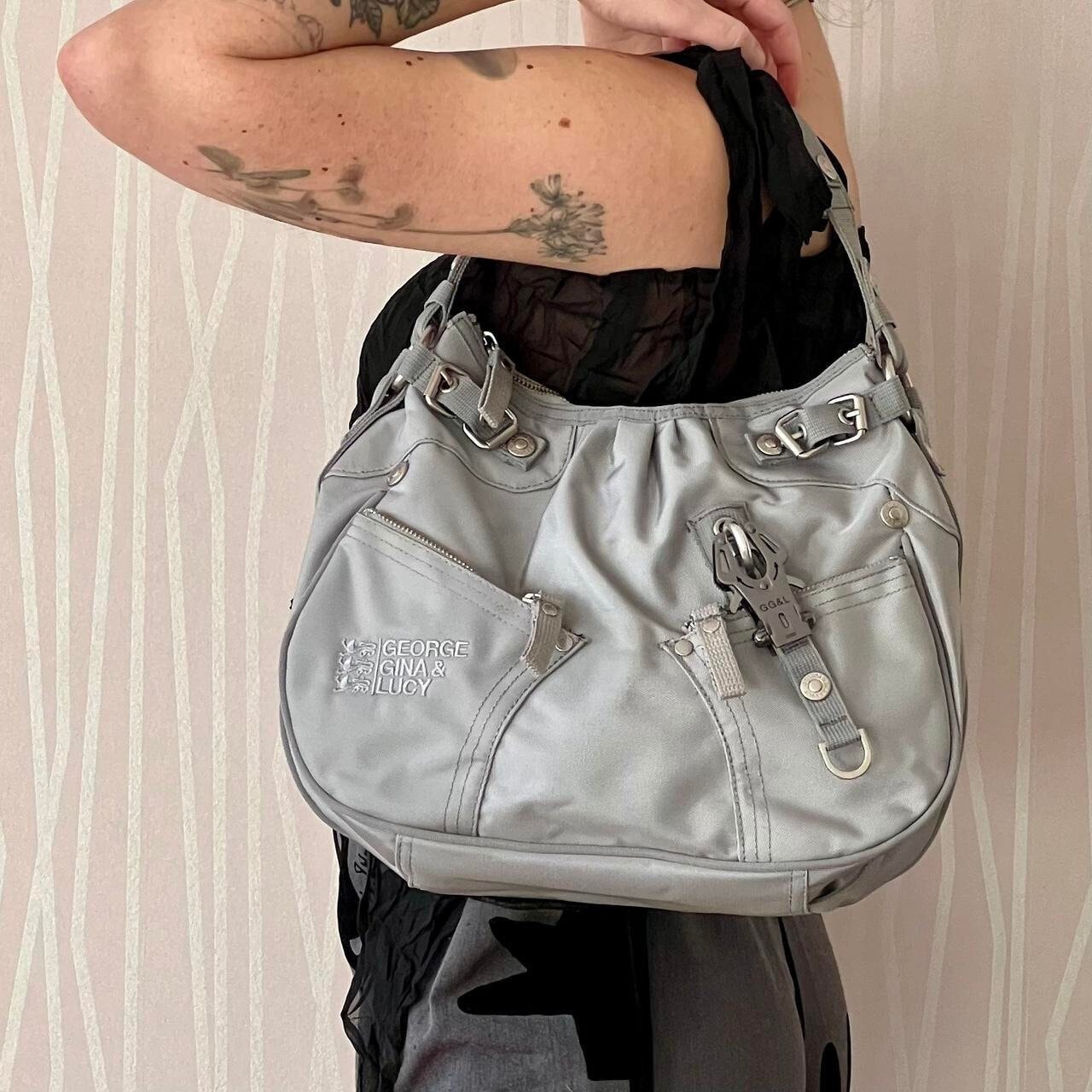 Vintage George Gina & Lucy Bag Utility Techwear Cyber Cargo Gorpcore GGL Shoulder Bag