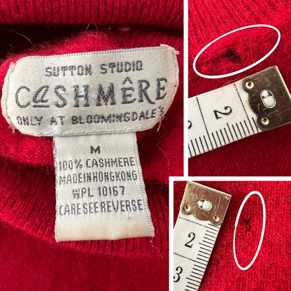 Early Y2K Sutton Studio for Bloomingdale’s Cashmere Turtleneck Sweater