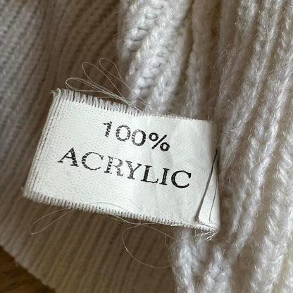 Y2K Alfa Knit Turtleneck Sweater – Handkerchief Hem